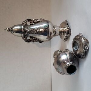 Wallace Silverplate Salt and Pepper